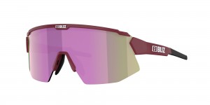 Bliz Breeze Small Sonnenbrille Bordeaux Braun Rosa | FGVS-93456