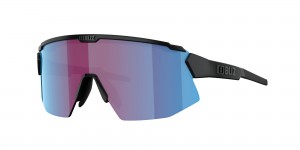 Bliz Breeze Small Sonnenbrille Schwarz Rosa Blau | REWU-57286