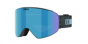 Bliz Flow Ski Goggles Grau Blau | WZKP-27365