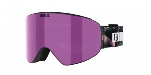 Bliz Flow Ski Goggles Schwarz Braun Rosa | IYDZ-95024