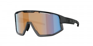 Bliz Fusion Sonnenbrille Schwarz Koralle Orange Blau | IOMX-95763