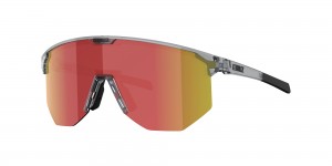 Bliz Hero Sonnenbrille Transparent Dunkelgrau Braun Rot | WJSN-40271