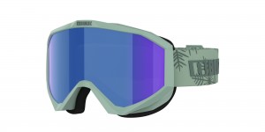 Bliz Liner Jr Ski Goggles Grün Dunkelgrün Braun Blau | EZOH-68193