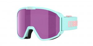 Bliz Rave Jr Ski Goggles Mintfarben Rosa Braun Rosa | OFJX-26531