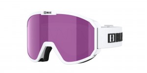 Bliz Rave Ski Goggles Weiß Schwarz Braun Rosa | JBAX-96327