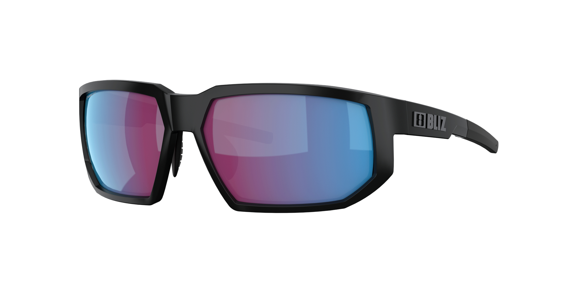 Bliz Arrow Sonnenbrille Schwarz Rosa Blau | IZQJ-20169