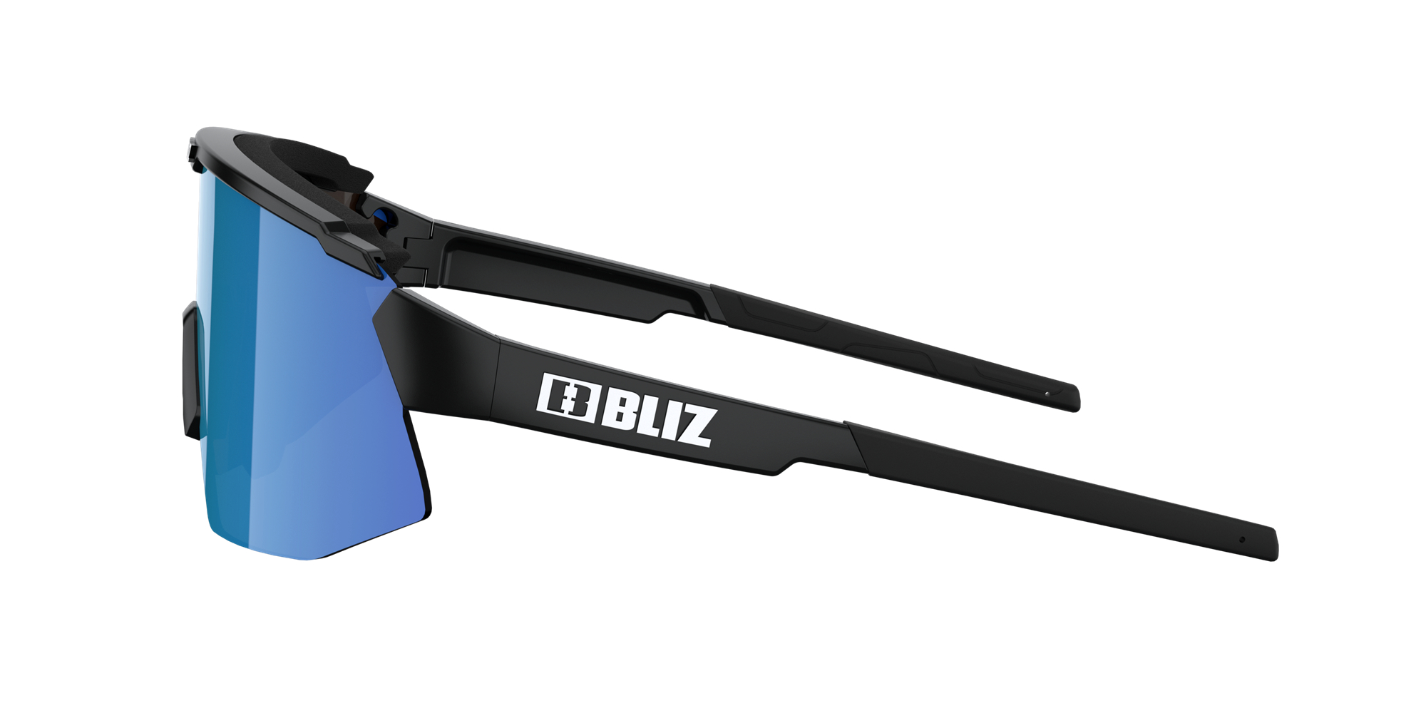 Bliz Breeze Small Sonnenbrille Schwarz Braun Blau | YKQE-59780