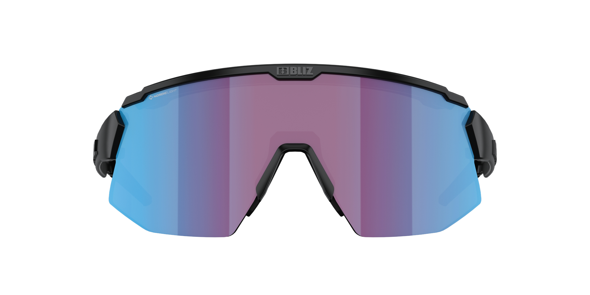 Bliz Breeze Small Sonnenbrille Schwarz Rosa Blau | REWU-57286