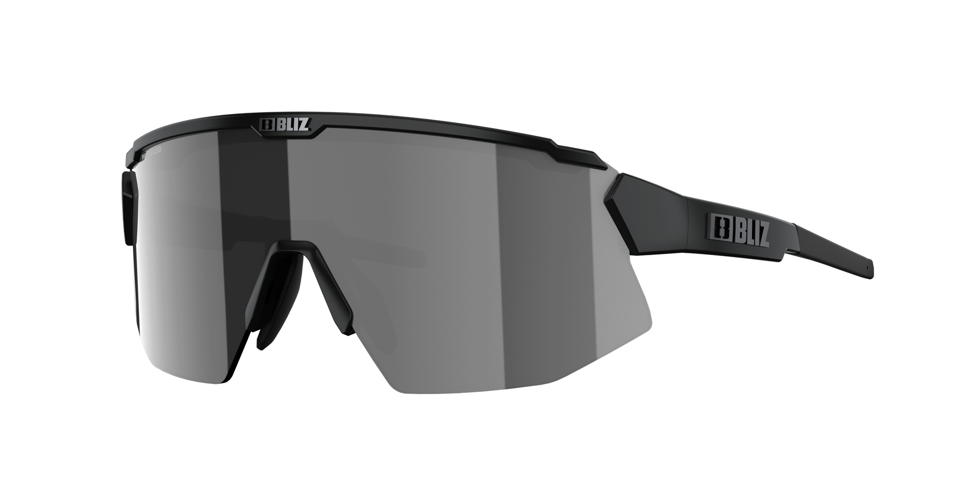 Bliz Breeze Sonnenbrille Schwarz Braun Silber | XIEV-38941