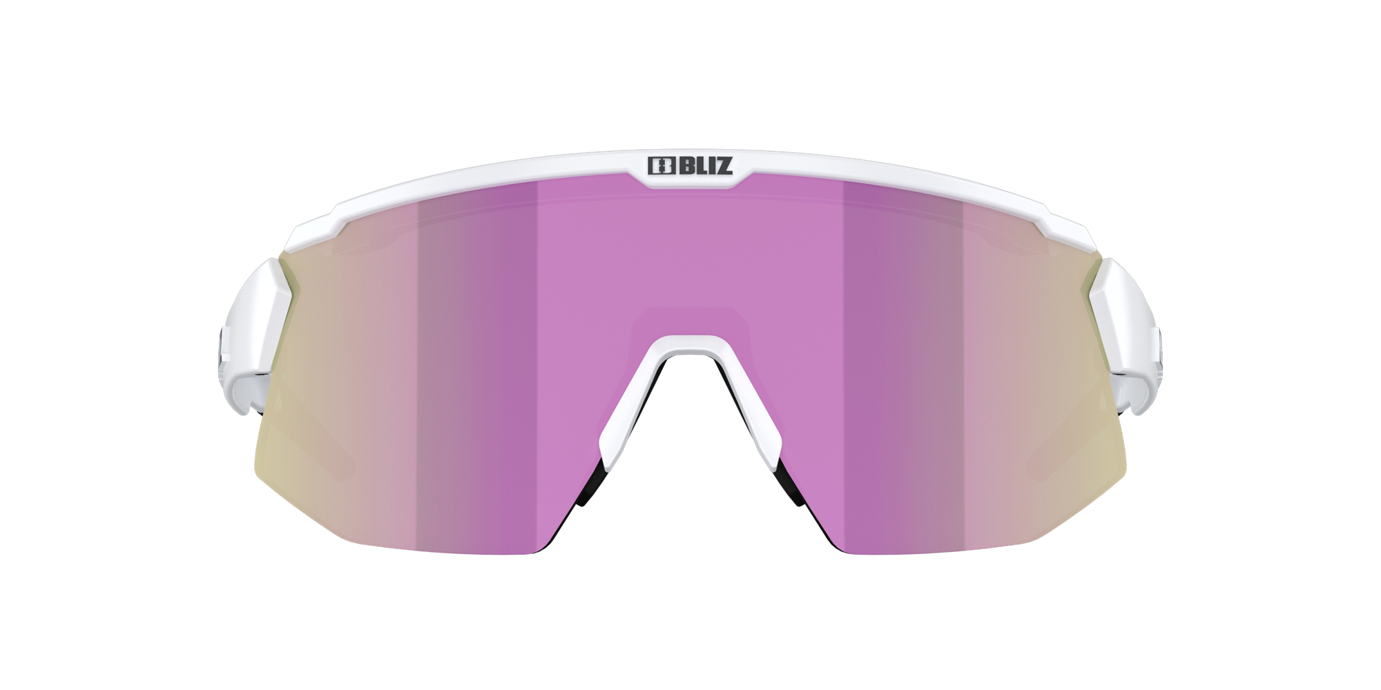 Bliz Breeze Sonnenbrille Weiß Braun Rosa | GWCY-81405