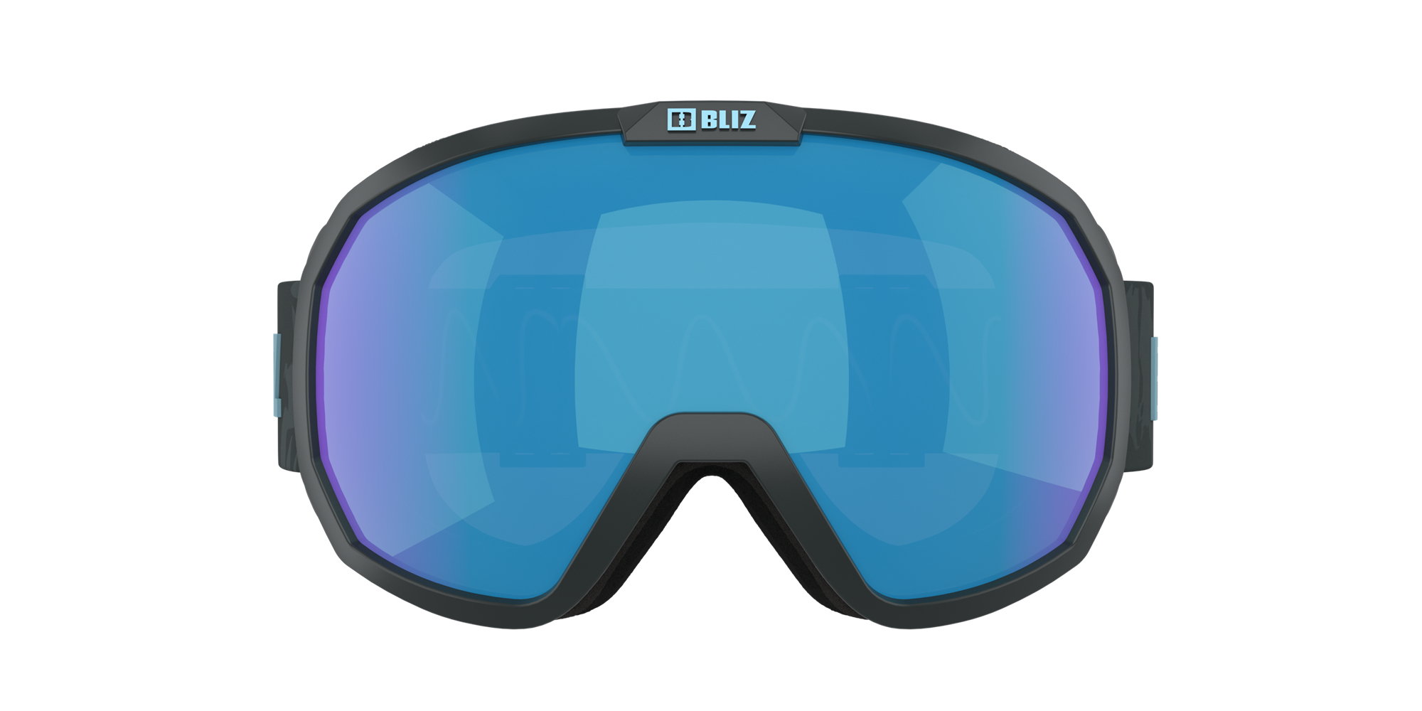 Bliz Charge Otg Ski Goggles Grau Blau Blau | JZXK-15968