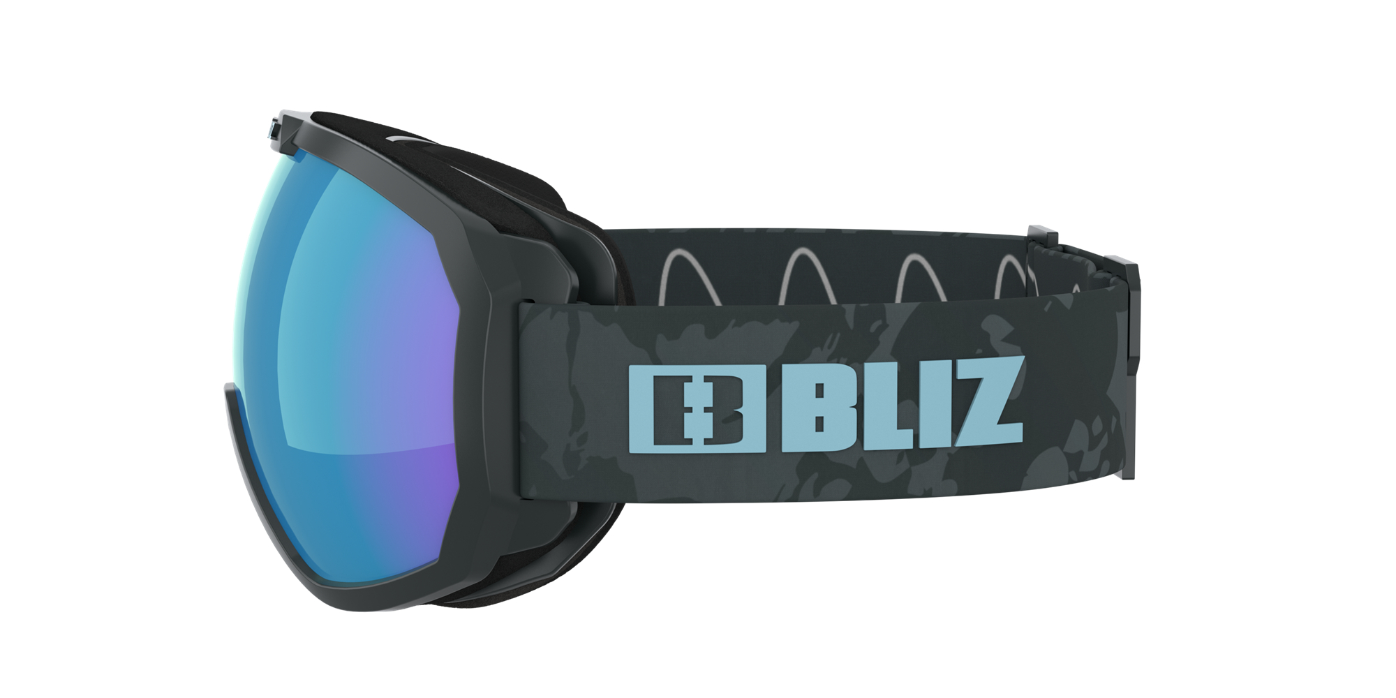 Bliz Charge Otg Ski Goggles Grau Blau Blau | JZXK-15968