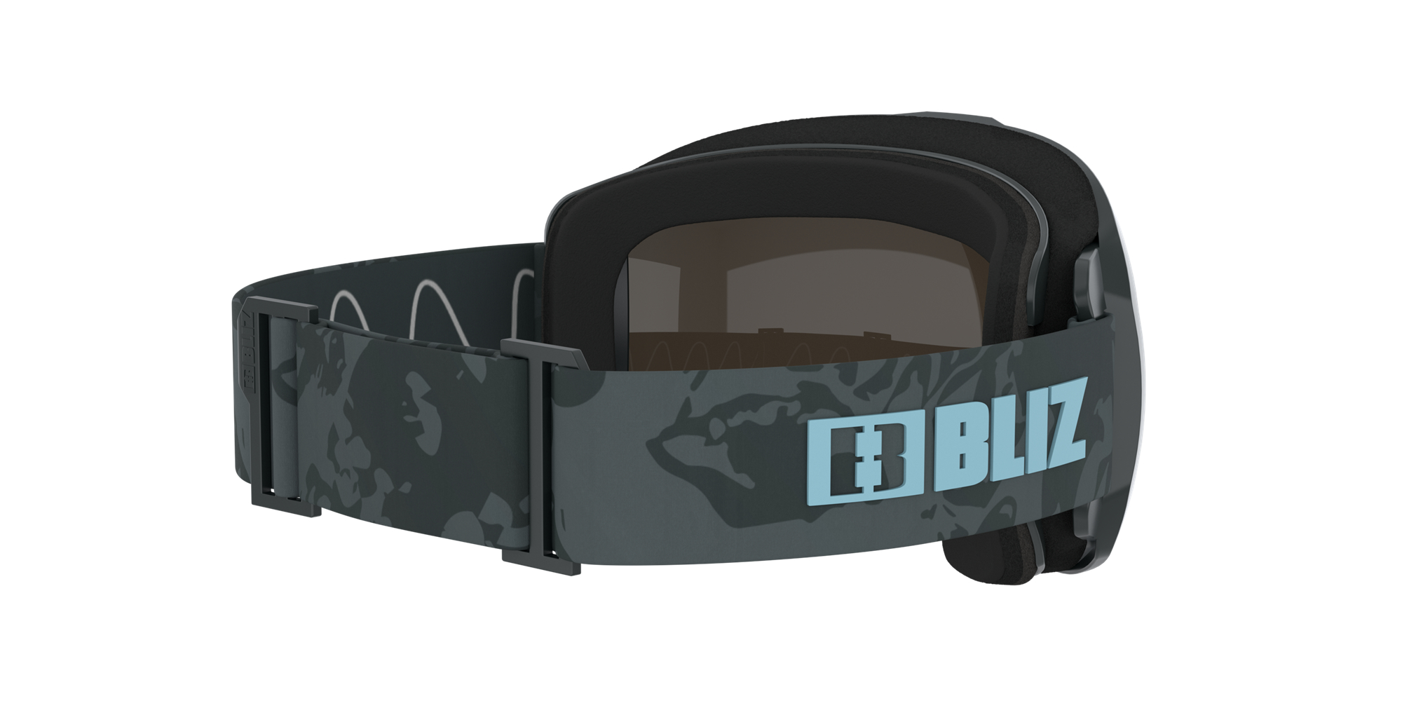 Bliz Charge Otg Ski Goggles Grau Blau Blau | JZXK-15968