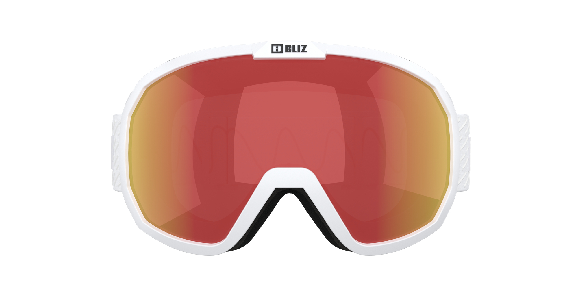 Bliz Charge Otg Ski Goggles Weiß Schwarz Braun Rot | PLRA-42781