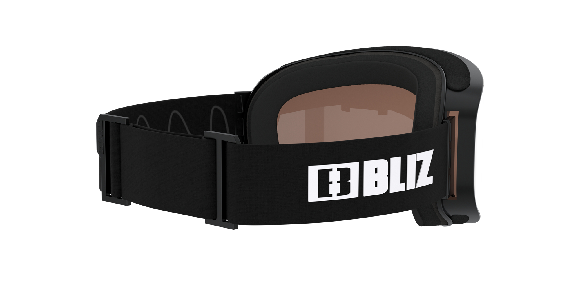 Bliz Flow Ski Goggles Schwarz Rosa Silber | GFQY-15382