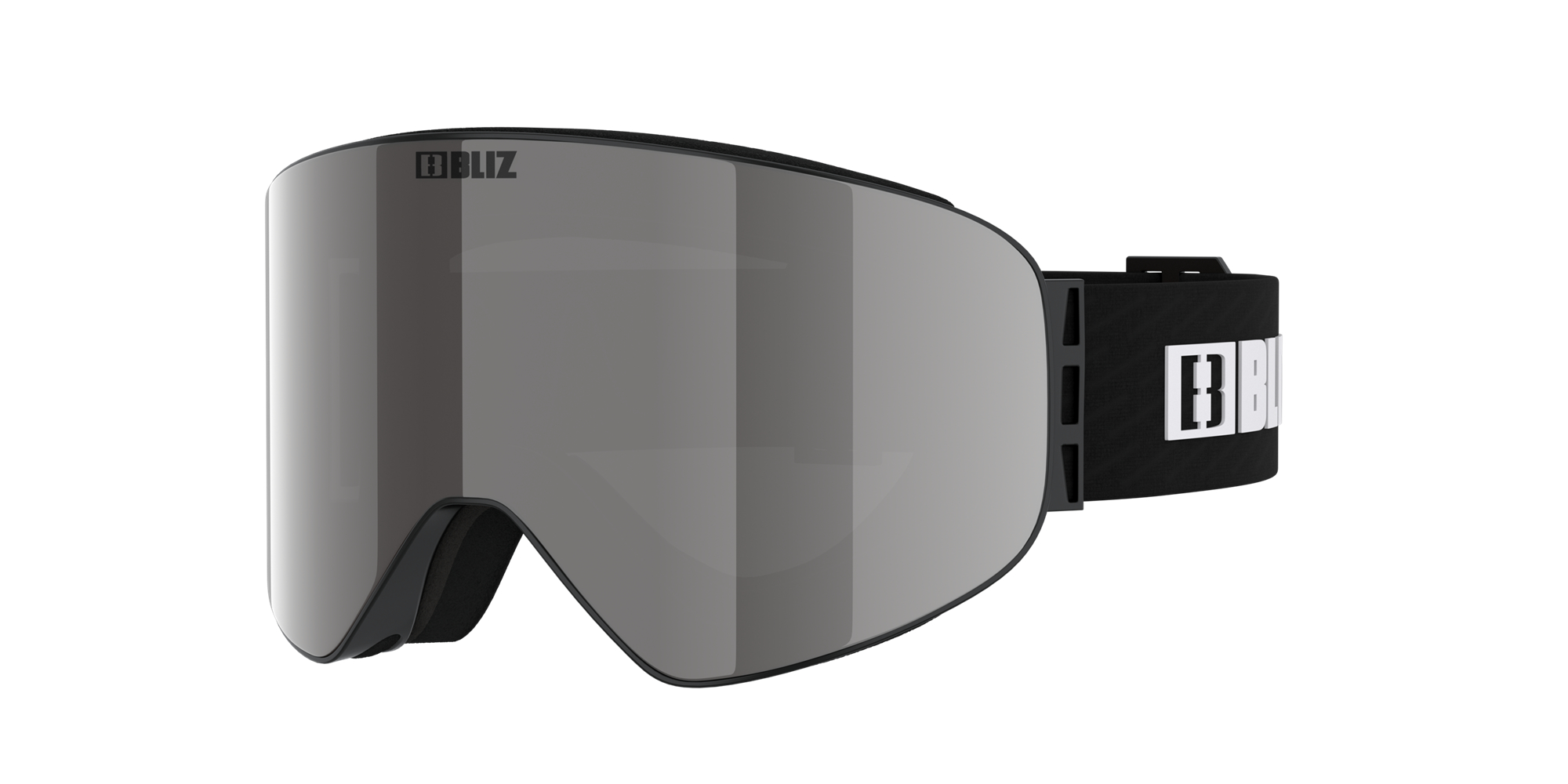 Bliz Flow Ski Goggles Schwarz Rosa Silber | GFQY-15382