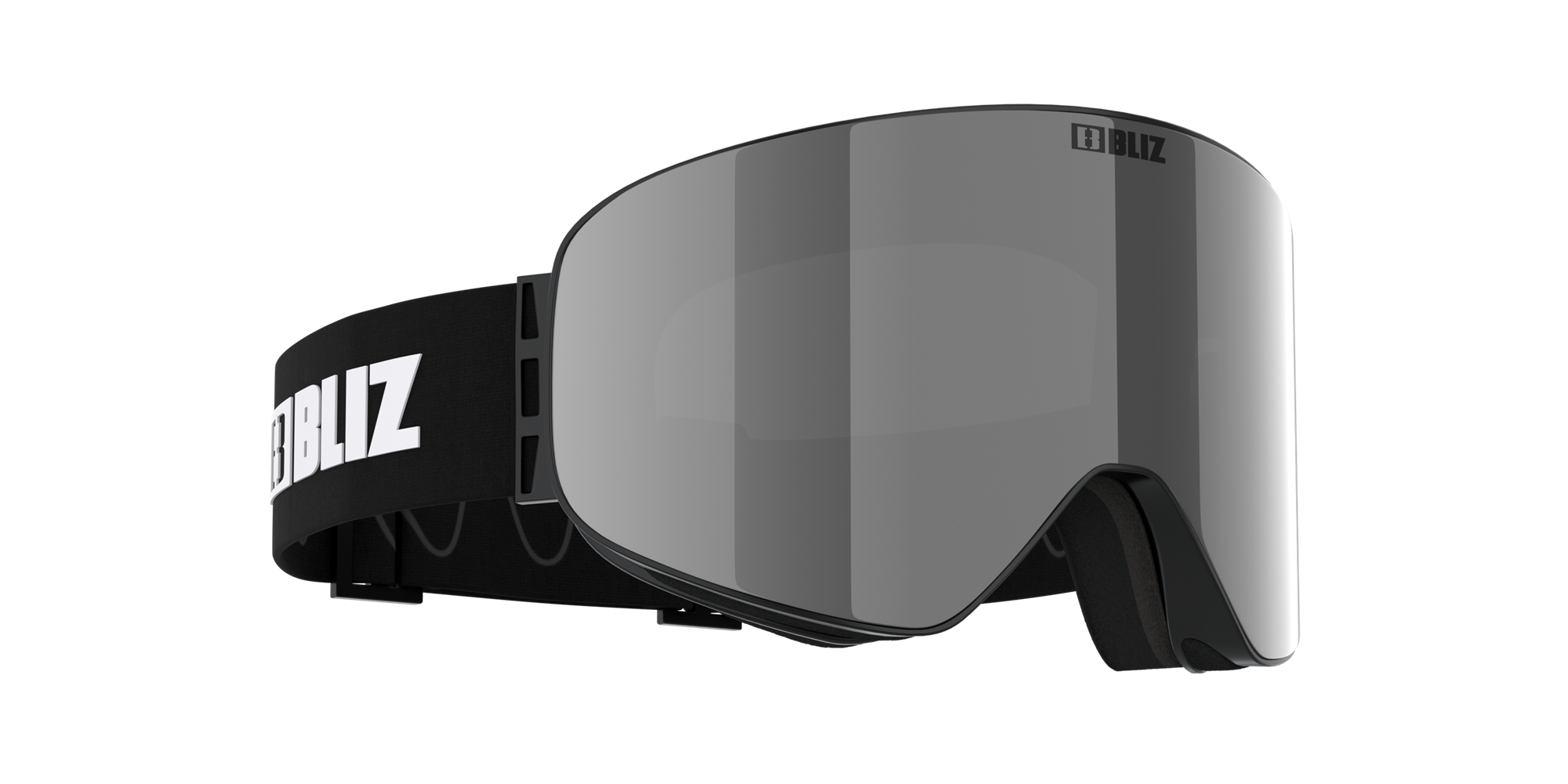 Bliz Flow Ski Goggles Schwarz Silber | KOCF-73694