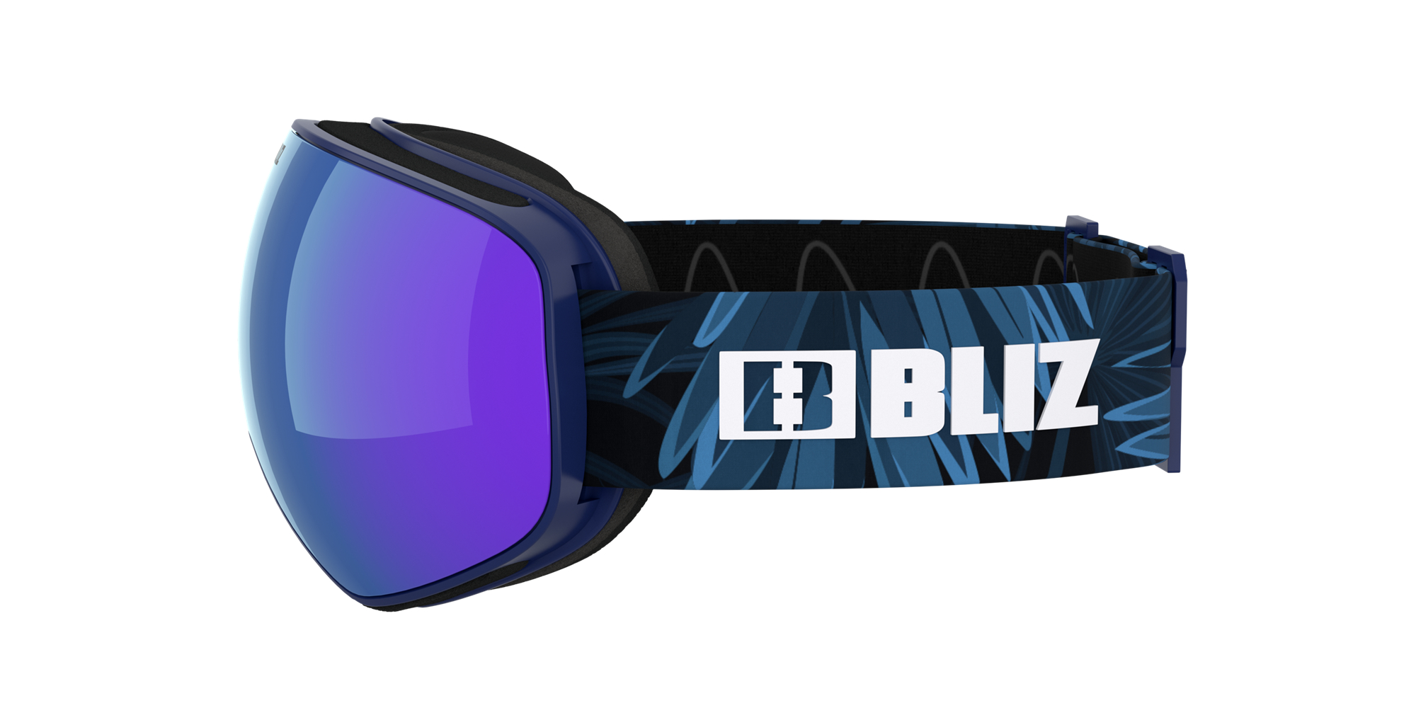 Bliz Floz Ski Goggles Blau Braun Blau | MVYA-02516