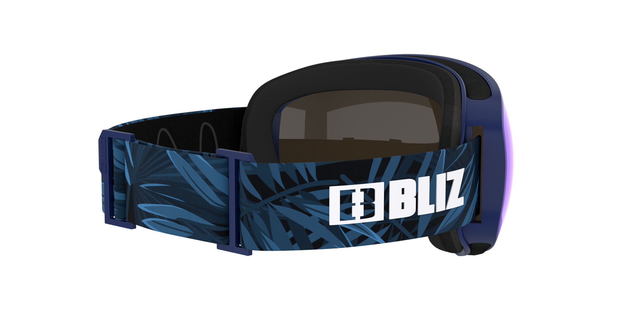 Bliz Floz Ski Goggles Blau Braun Blau | MVYA-02516