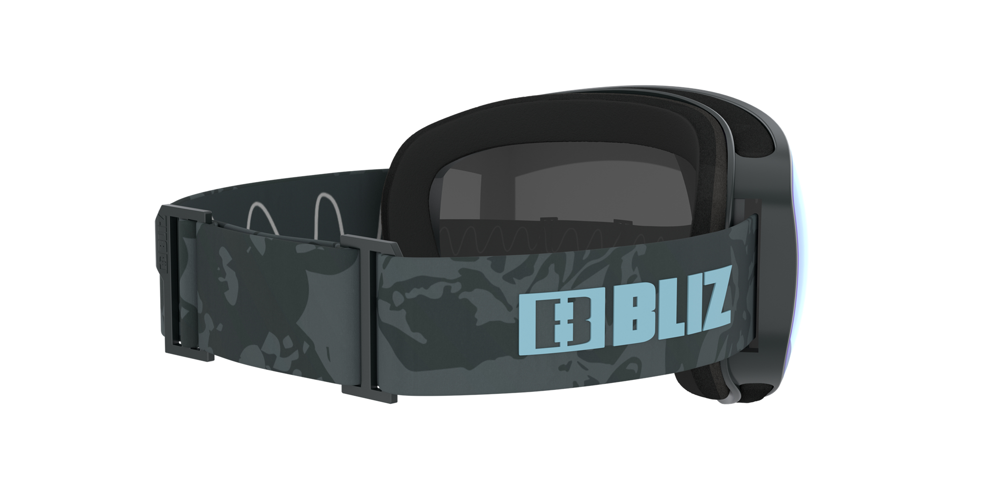 Bliz Floz Ski Goggles Grau Blau | GVTE-65378