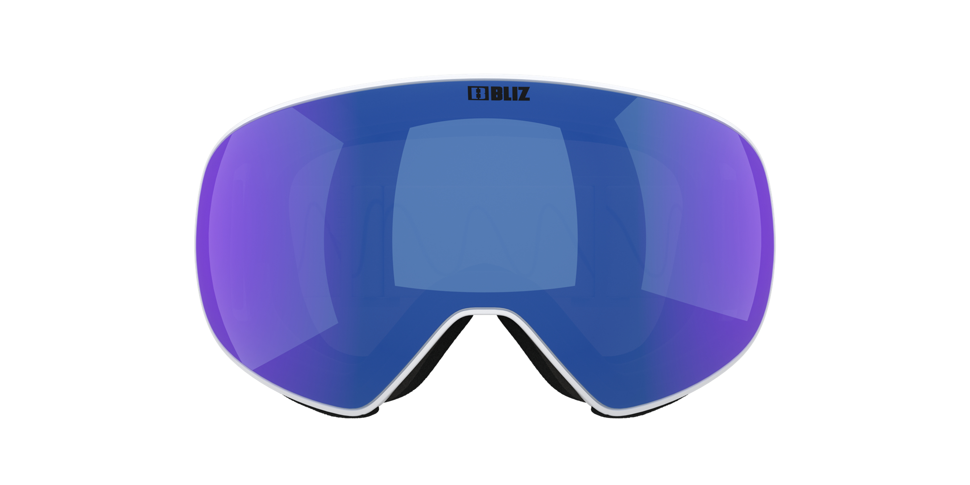 Bliz Floz Ski Goggles Weiß Braun Blau | XNGS-81059