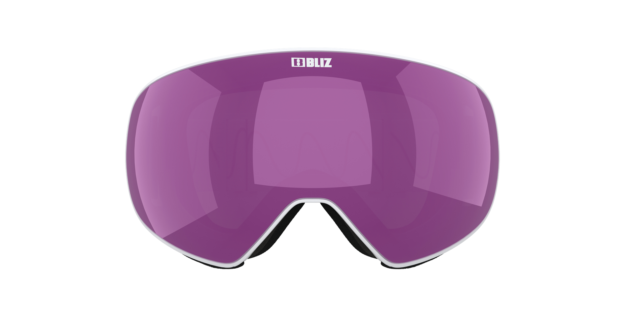 Bliz Floz Ski Goggles Weiß Braun Rosa | KNFZ-20935