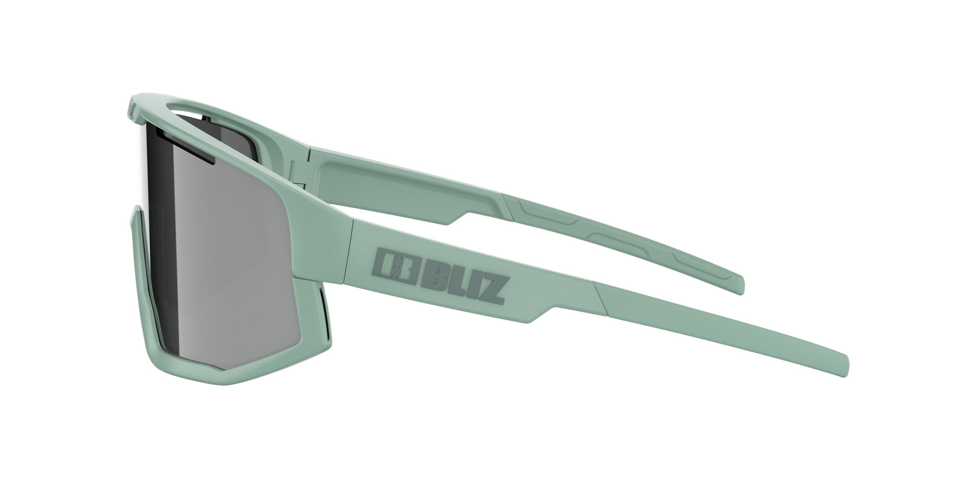 Bliz Fusion Small Sonnenbrille Grün Silber | XUCW-56391