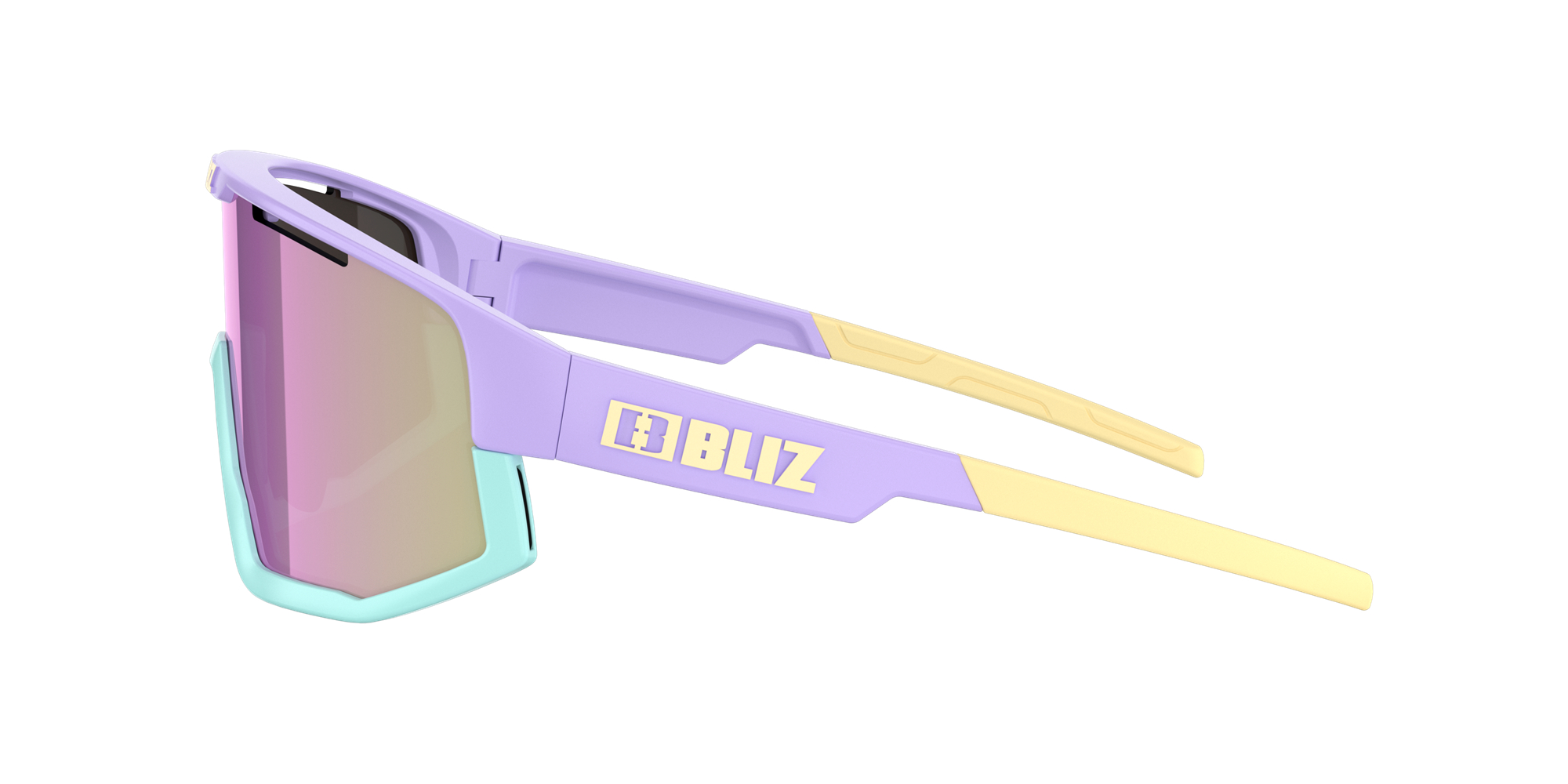 Bliz Fusion Small Sonnenbrille Lila Braun Rosa | HAQM-76859