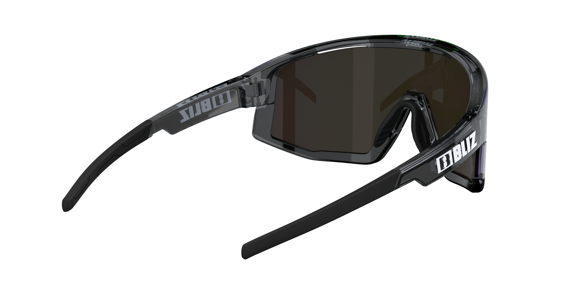 Bliz Fusion Small Sonnenbrille Schwarz Braun Grün | RKXT-75642