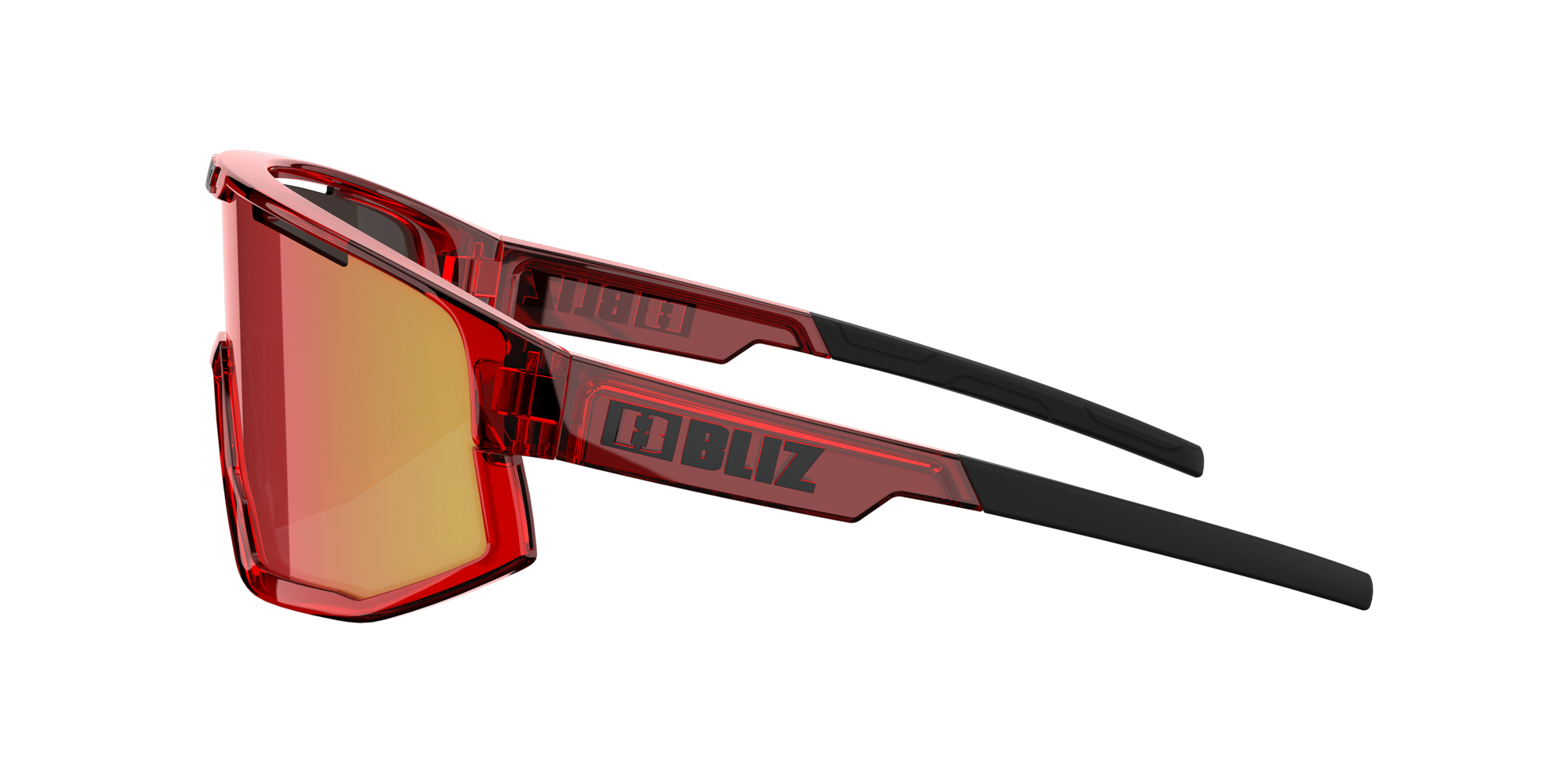 Bliz Fusion Sonnenbrille Transparent Rot Braun Rot | MXBK-91524