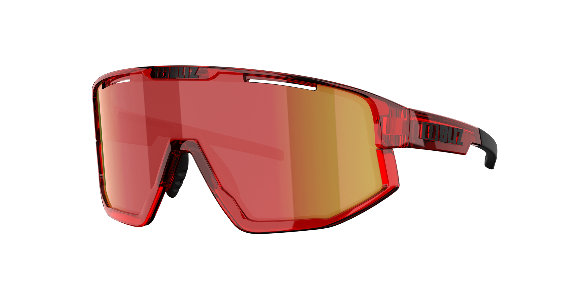 Bliz Fusion Sonnenbrille Transparent Rot Braun Rot | MXBK-91524