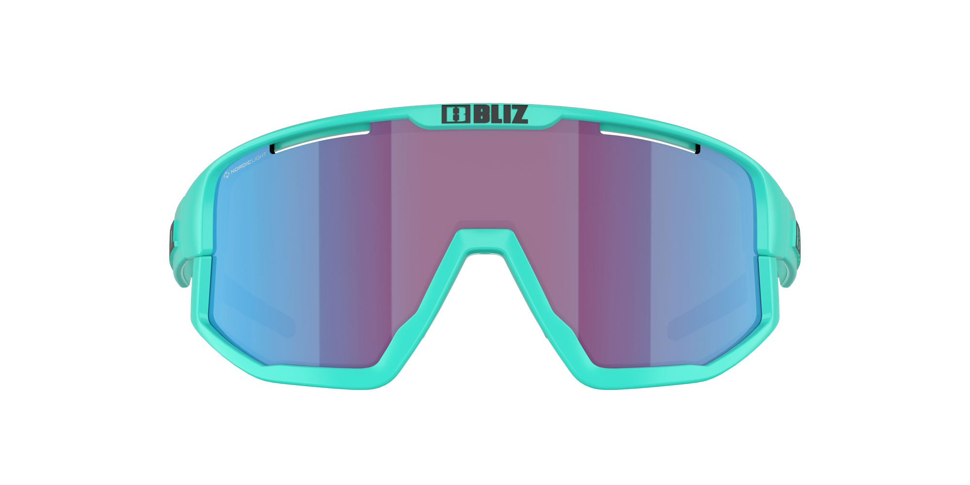 Bliz Fusion Sonnenbrille Türkis Rosa Blau | YVWA-14375