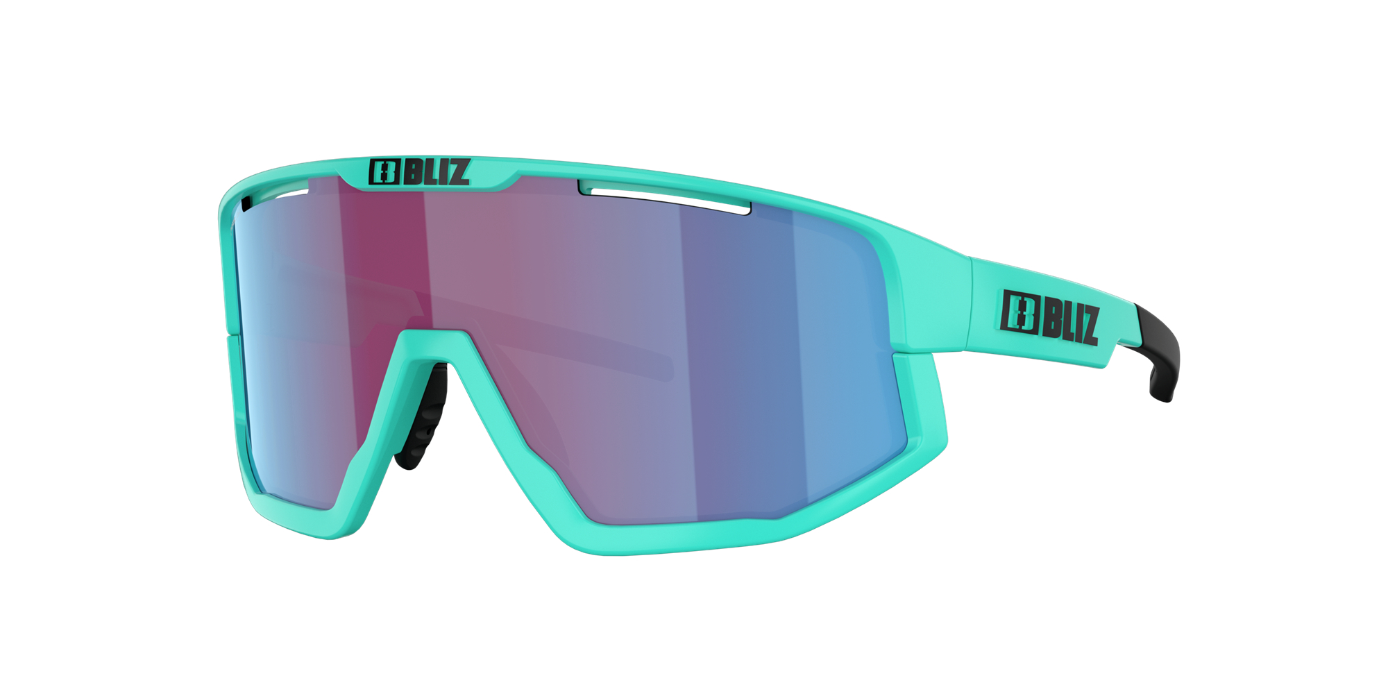 Bliz Fusion Sonnenbrille Türkis Rosa Blau | YVWA-14375