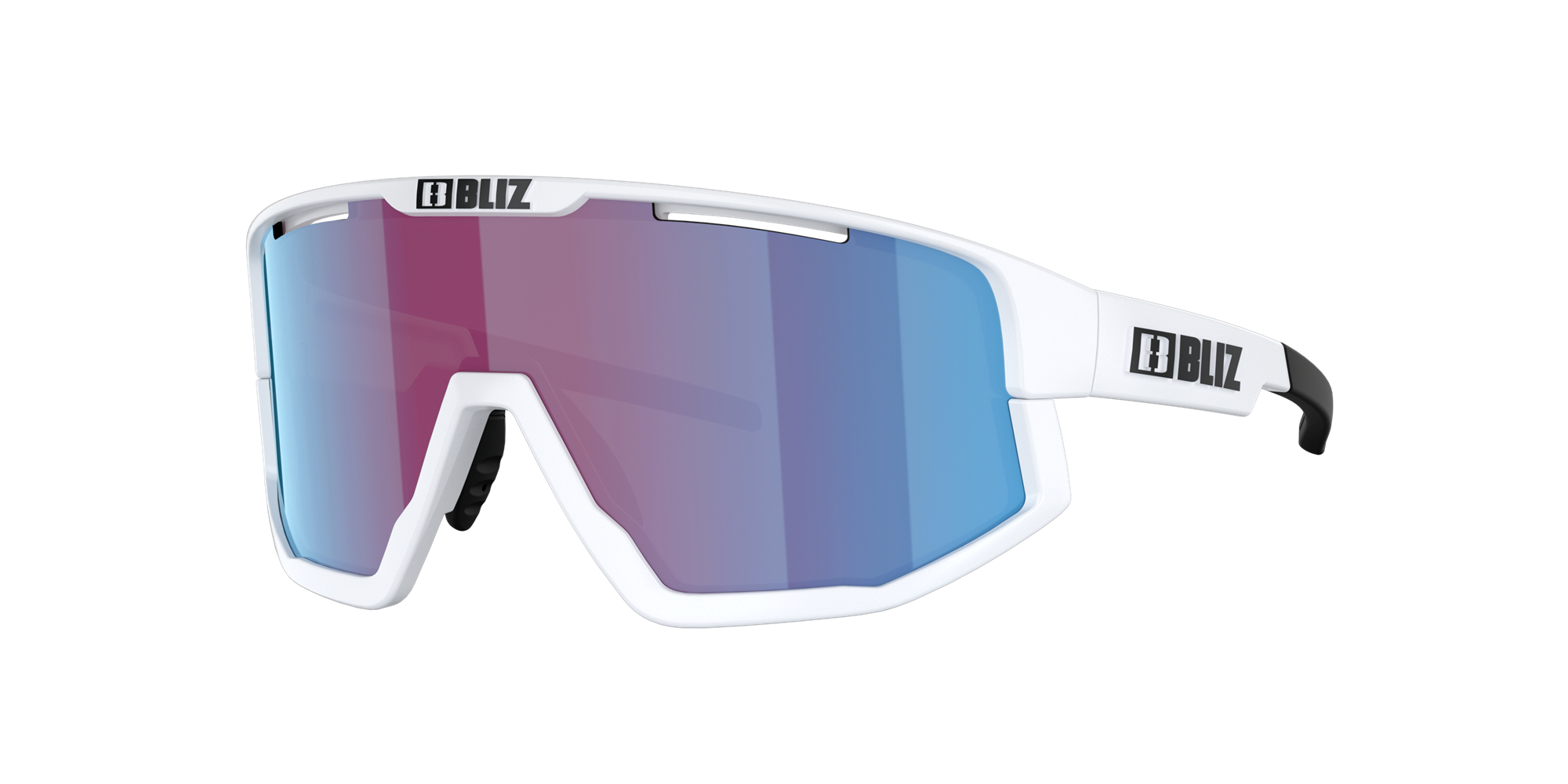 Bliz Fusion Sonnenbrille Weiß Blau | HGDX-64823