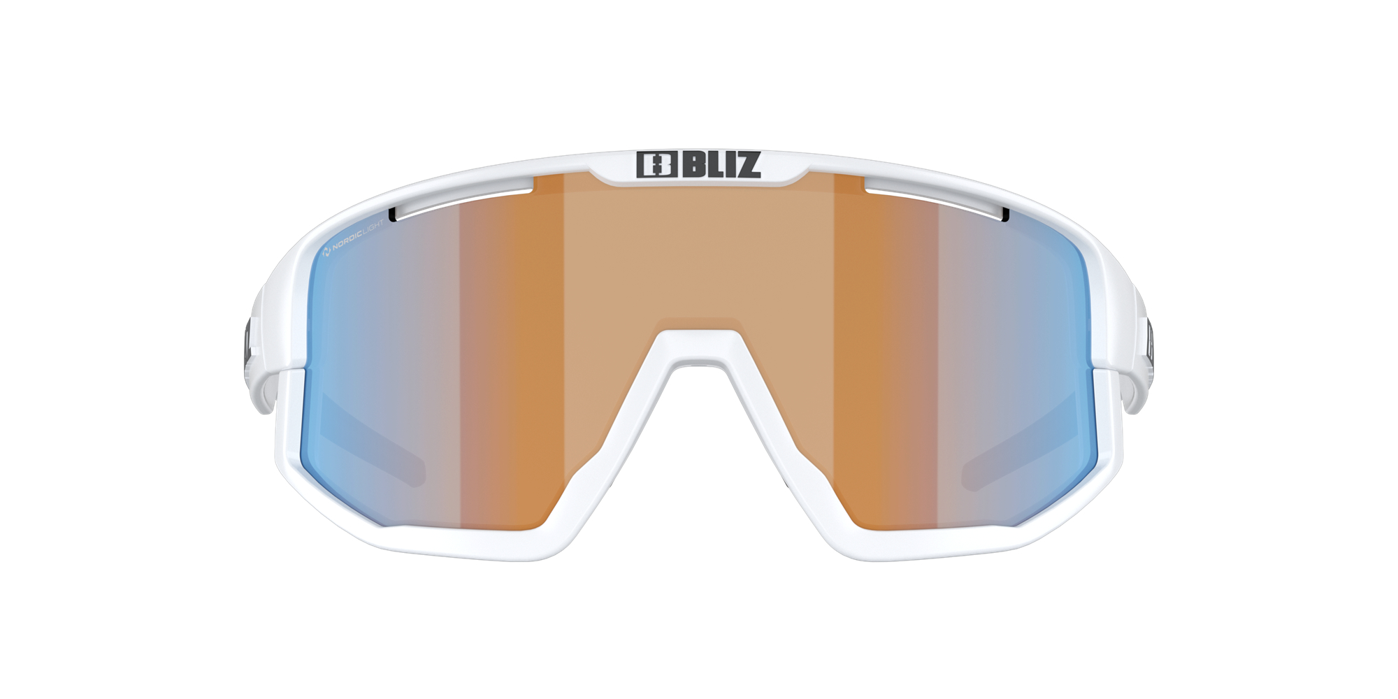 Bliz Fusion Sonnenbrille Weiß Blau | PNGC-08951