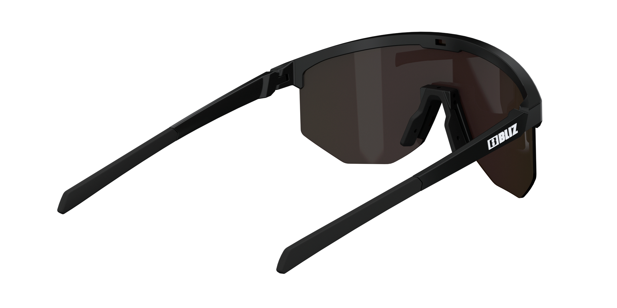 Bliz Hero Small Sonnenbrille Schwarz Braun Lila | BJQK-34895