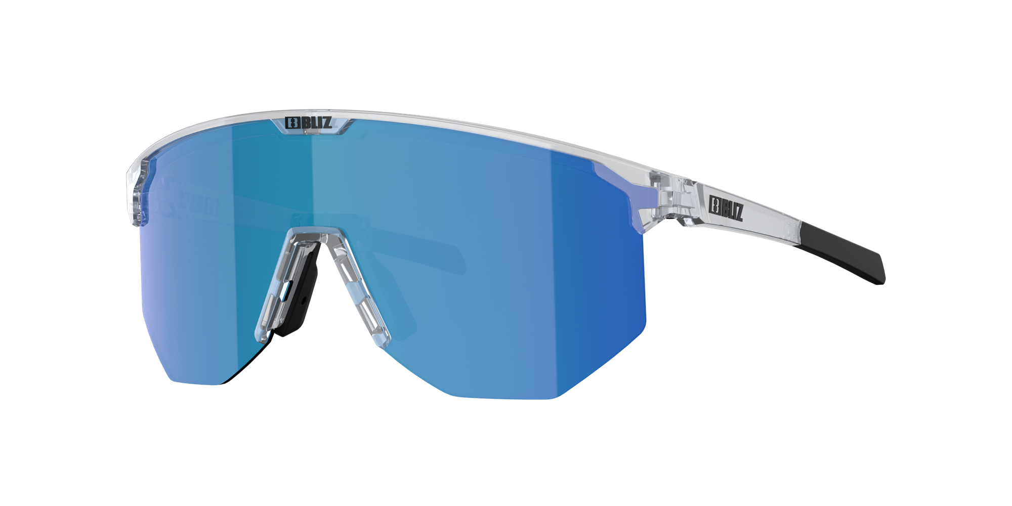 Bliz Hero Sonnenbrille Weiß Braun Blau | DANE-71026