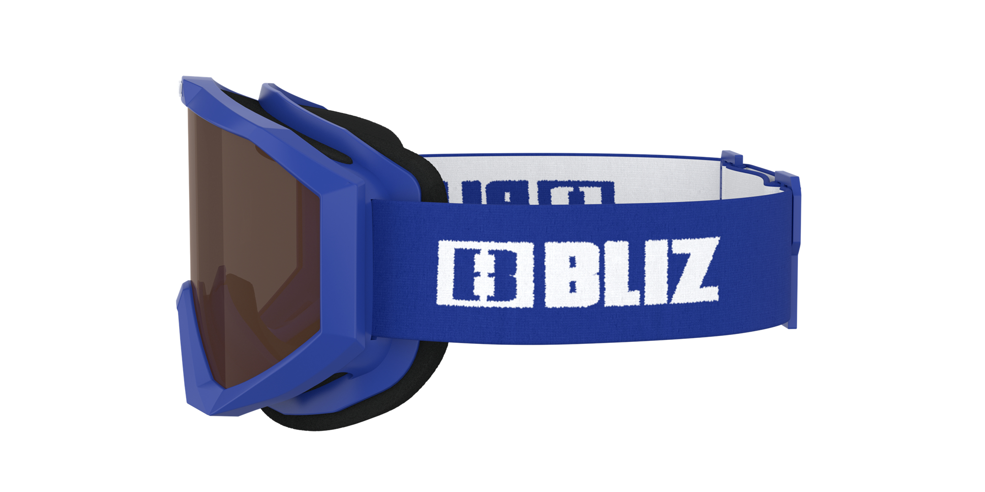 Bliz Liner Jr Ski Goggles Blau Weiß Braun | GPWQ-57683