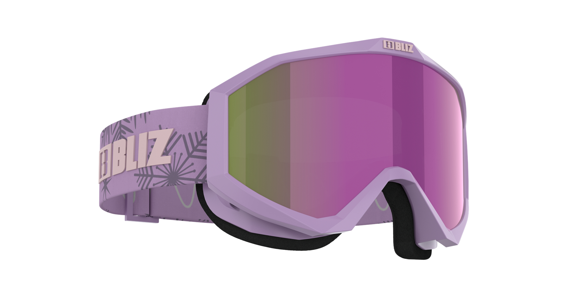 Bliz Liner Jr Ski Goggles Lila Rosa Braun Lila | TGXM-75132