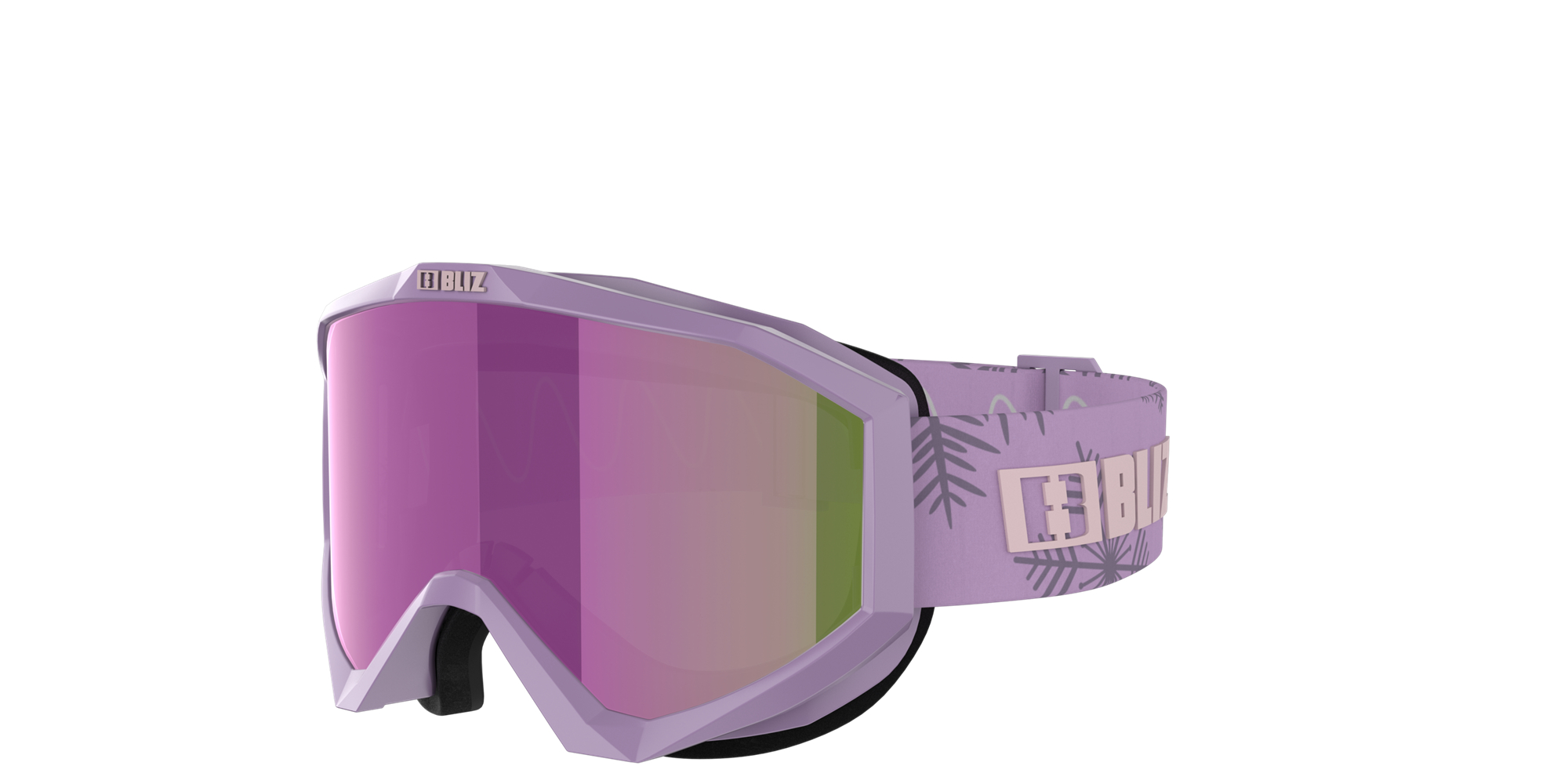 Bliz Liner Jr Ski Goggles Lila Rosa Braun Lila | TGXM-75132