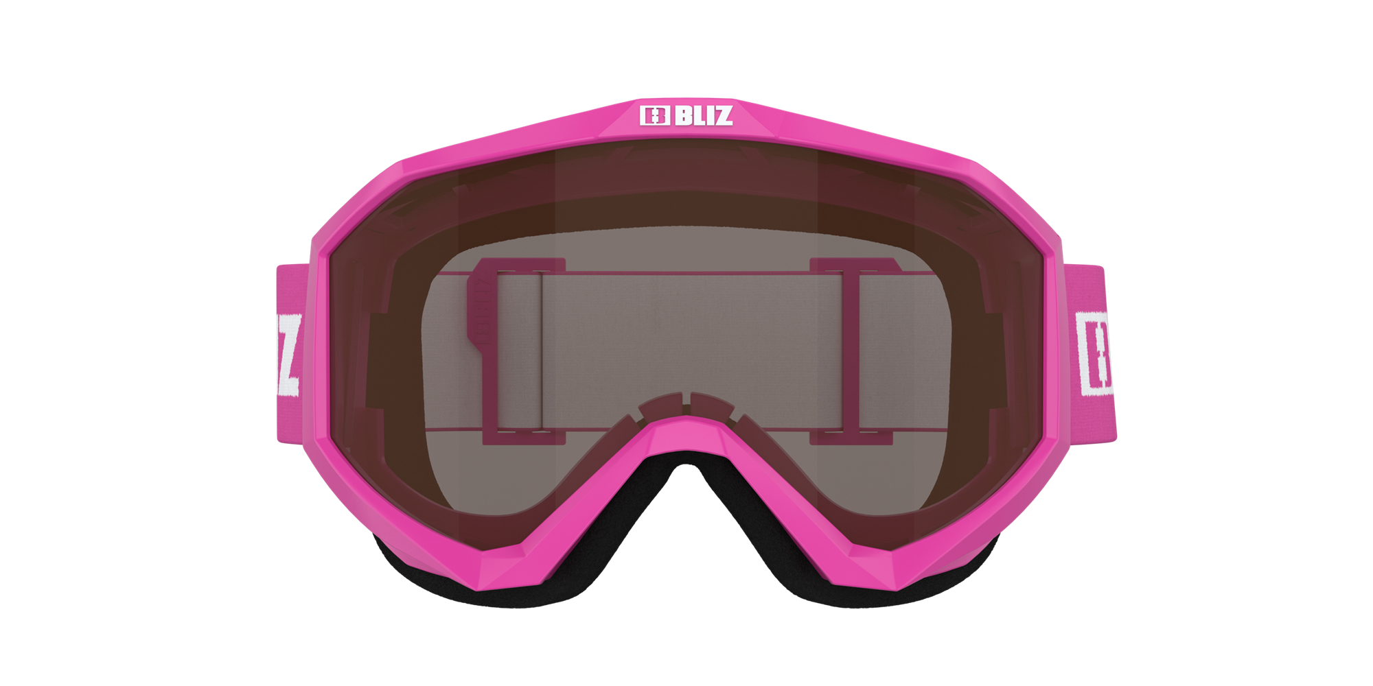 Bliz Liner Jr Ski Goggles Rosa Weiß Braun | HUFZ-95862