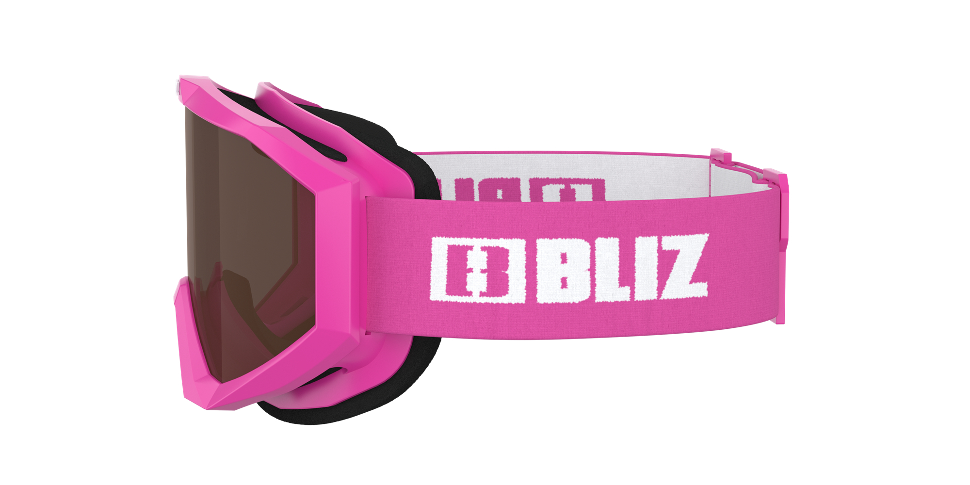 Bliz Liner Jr Ski Goggles Rosa Weiß Braun | HUFZ-95862