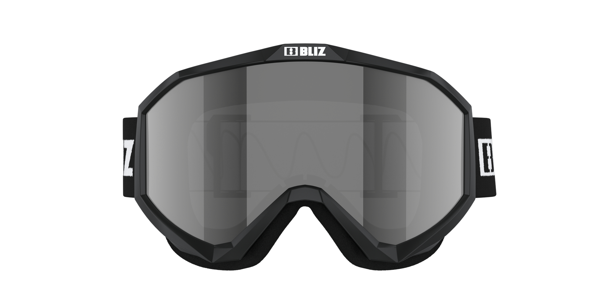 Bliz Liner Jr Ski Goggles Schwarz Weiß Braun Silber | PQNV-03758