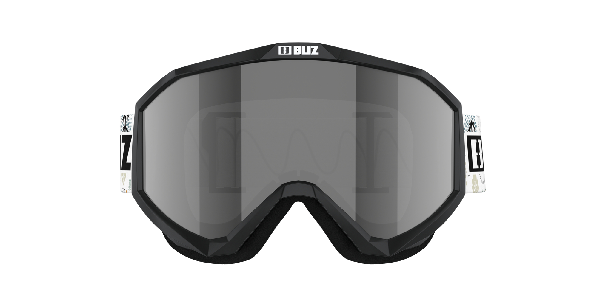 Bliz Liner Jr Ski Goggles Schwarz Weiß | FECY-89275