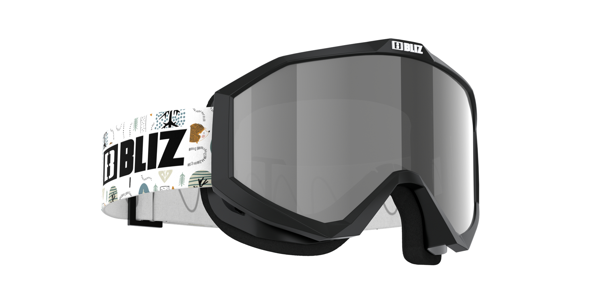 Bliz Liner Jr Ski Goggles Schwarz Weiß | FECY-89275