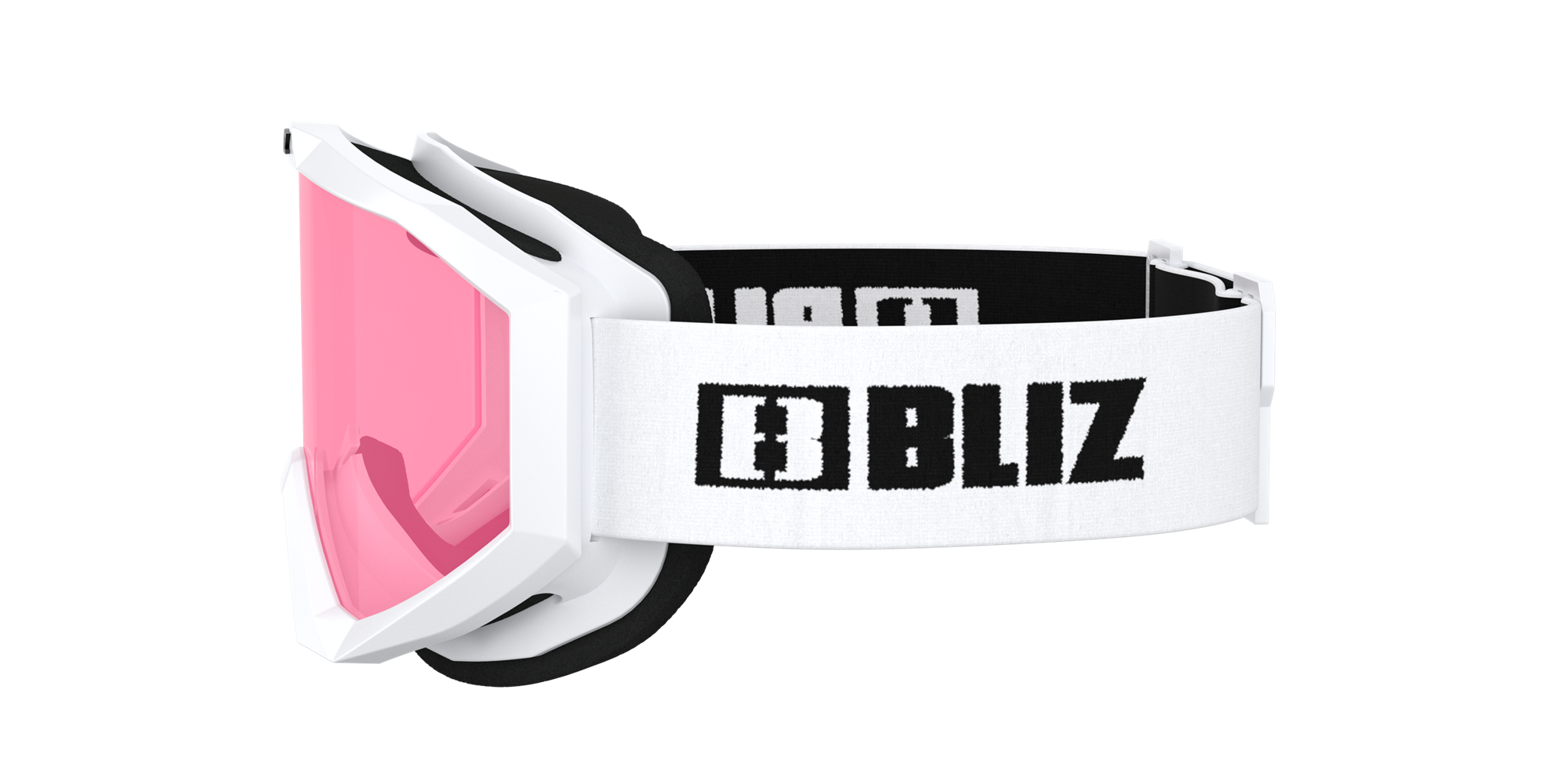 Bliz Liner Jr Ski Goggles Weiß Schwarz Rosa | CBMJ-52670