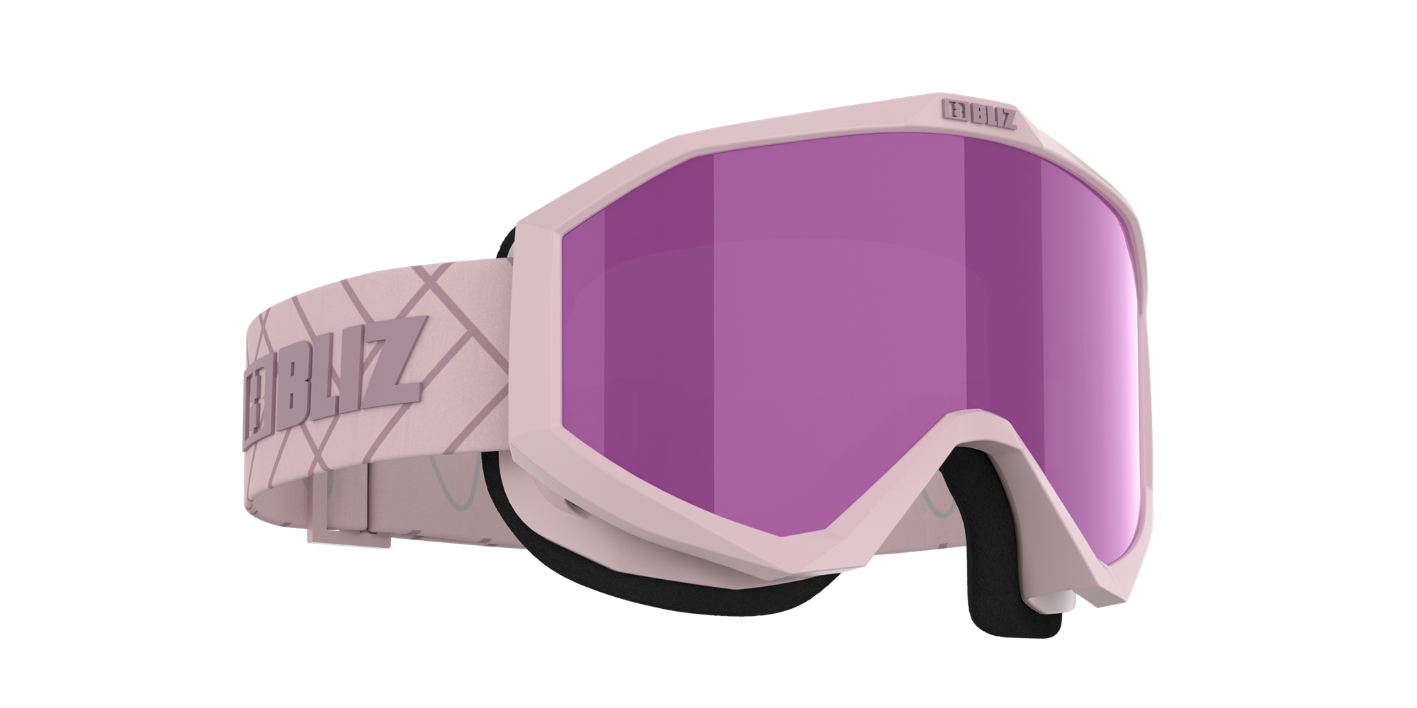 Bliz Liner Ski Goggles Rosa Dunkelrosa Braun Rosa | ZBDO-31597