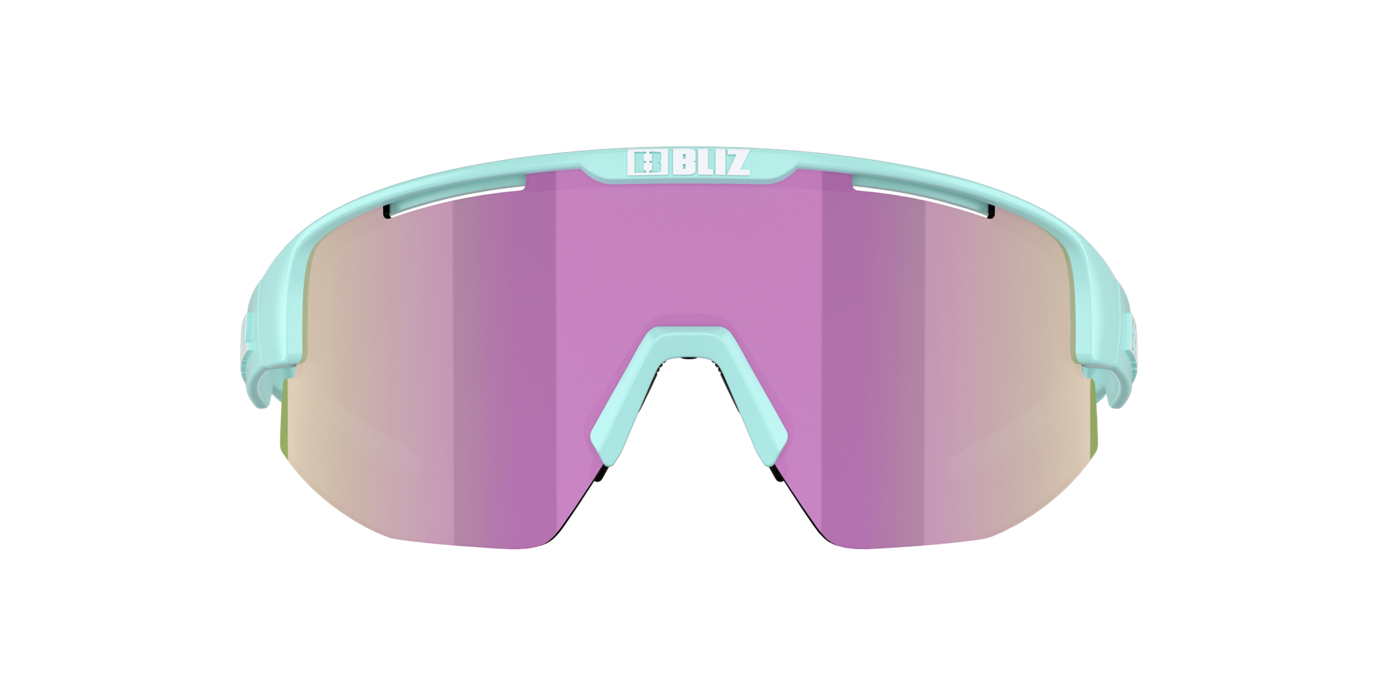 Bliz Matrix Small Sonnenbrille Mintfarben Braun Rosa | JDMT-01379