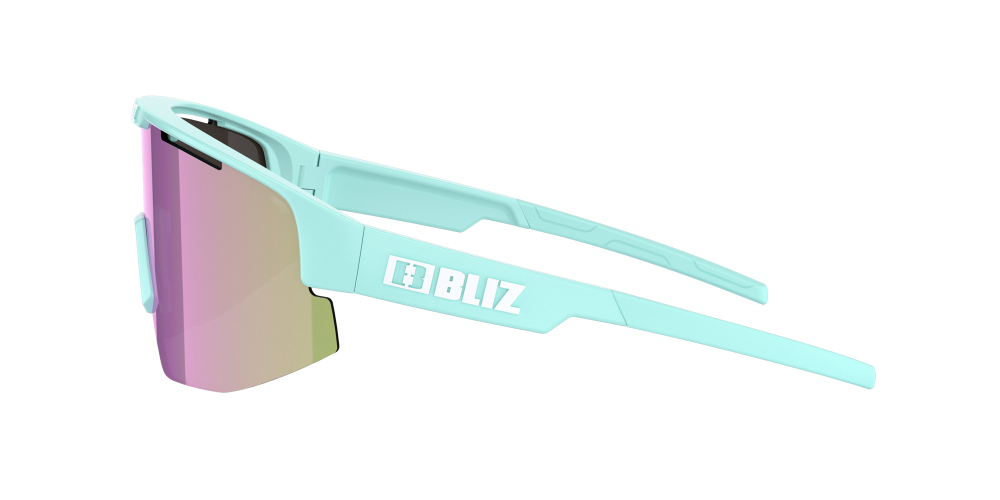 Bliz Matrix Small Sonnenbrille Mintfarben Braun Rosa | JDMT-01379