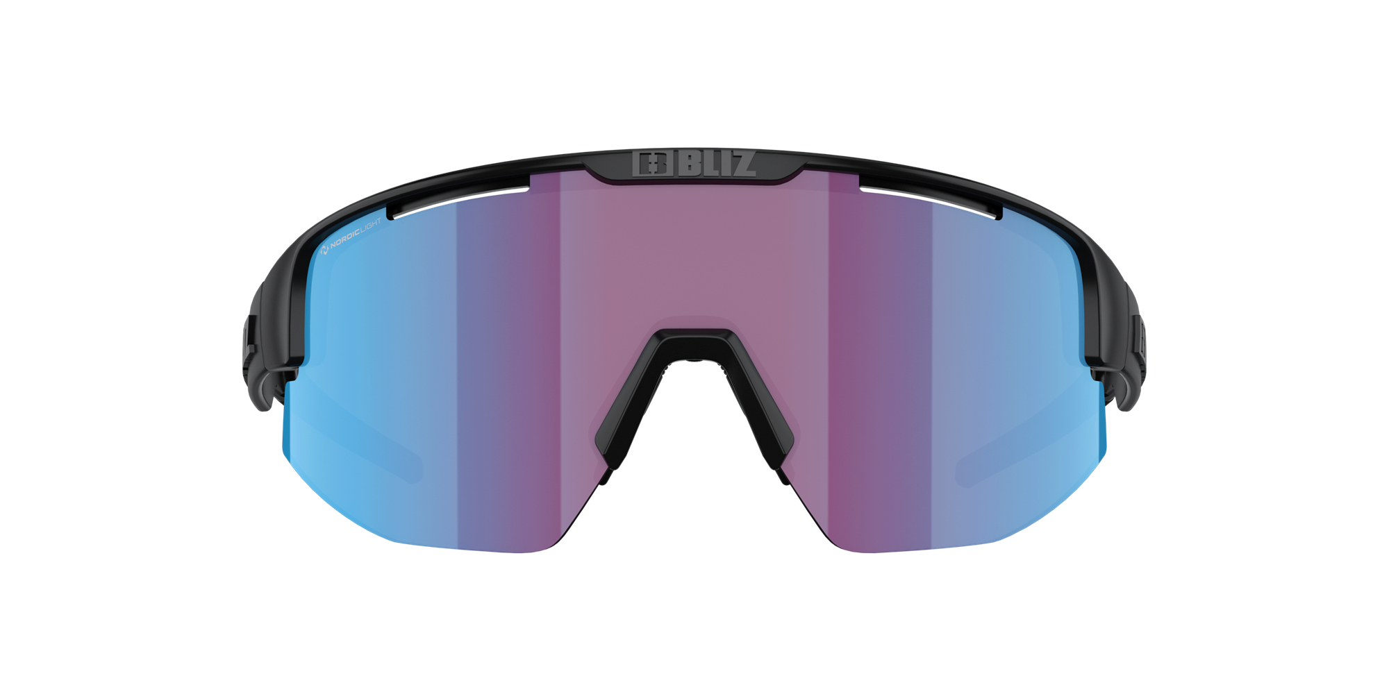 Bliz Matrix Small Sonnenbrille Schwarz Rosa Blau | DYJT-57089